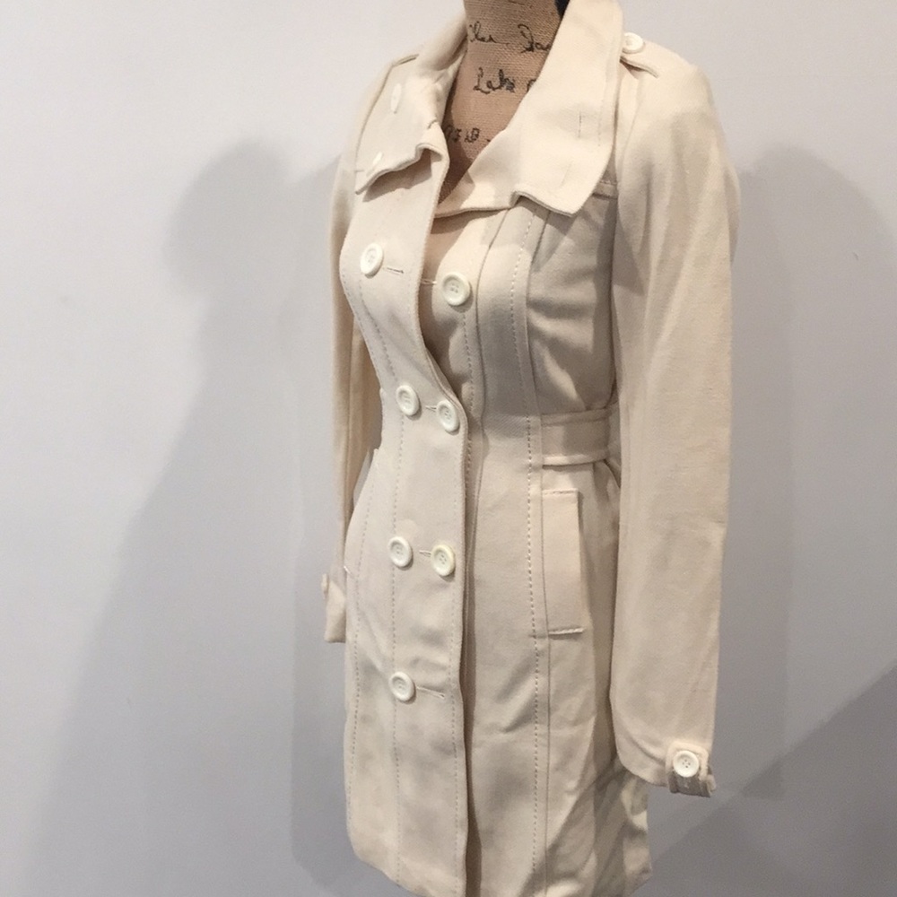 Cream coat